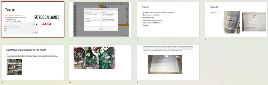 Robot colaborativo para soporte técnico